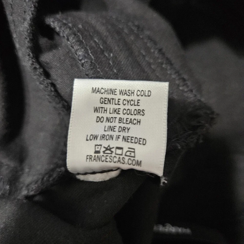 Black Harper Jeans with Zipper Pockets - Picture 8 of 8